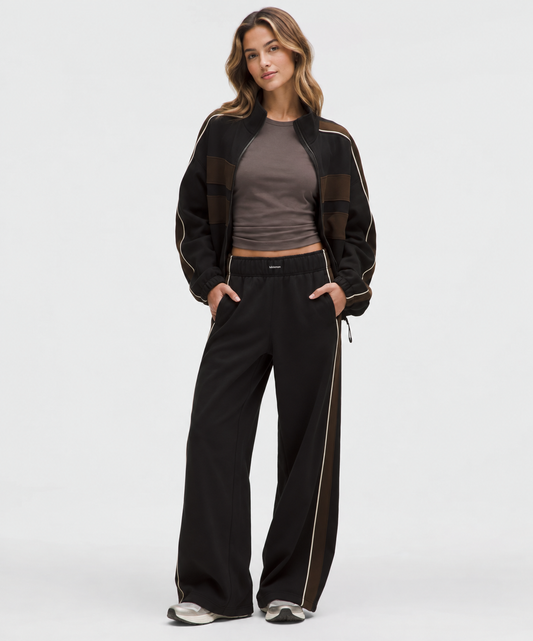 Women's Steady State Oversized Track Pant Stripe